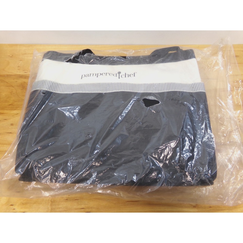 Pampered Chef XL‎ Canvas Consultant Carry Bag with Dividers 17.5 x 12 x 15 New